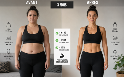 3 mois de sport avant/après femme : le bilan complet