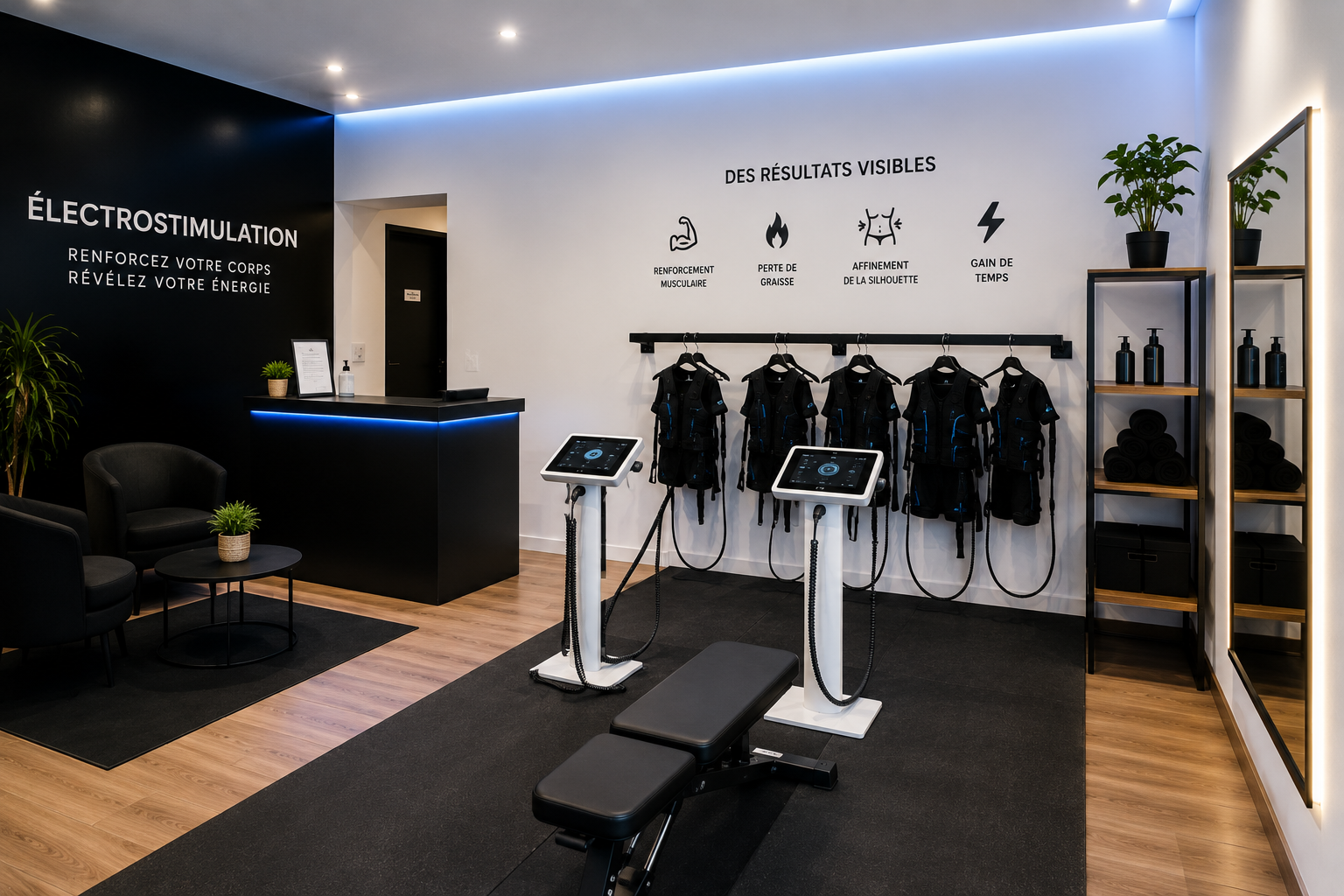 Découvrez l'electrostimulation paris : 20 min pour sculpter votre corps comme en 4h de sport ! Profitez d'un coaching sur-mesure et d'un essai offert.