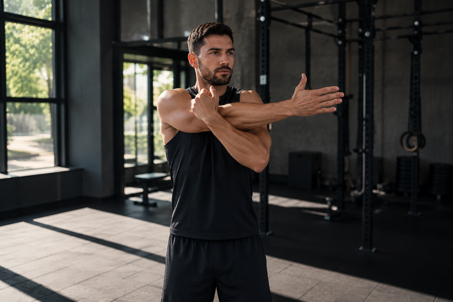 Séance haut du corps sans matériel : guide pour se muscler Boostez votre force avec cette séance haut du corps sans matériel ! 💪 Maîtrisez pompes et dips pour sculpter votre buste et progressez vite.