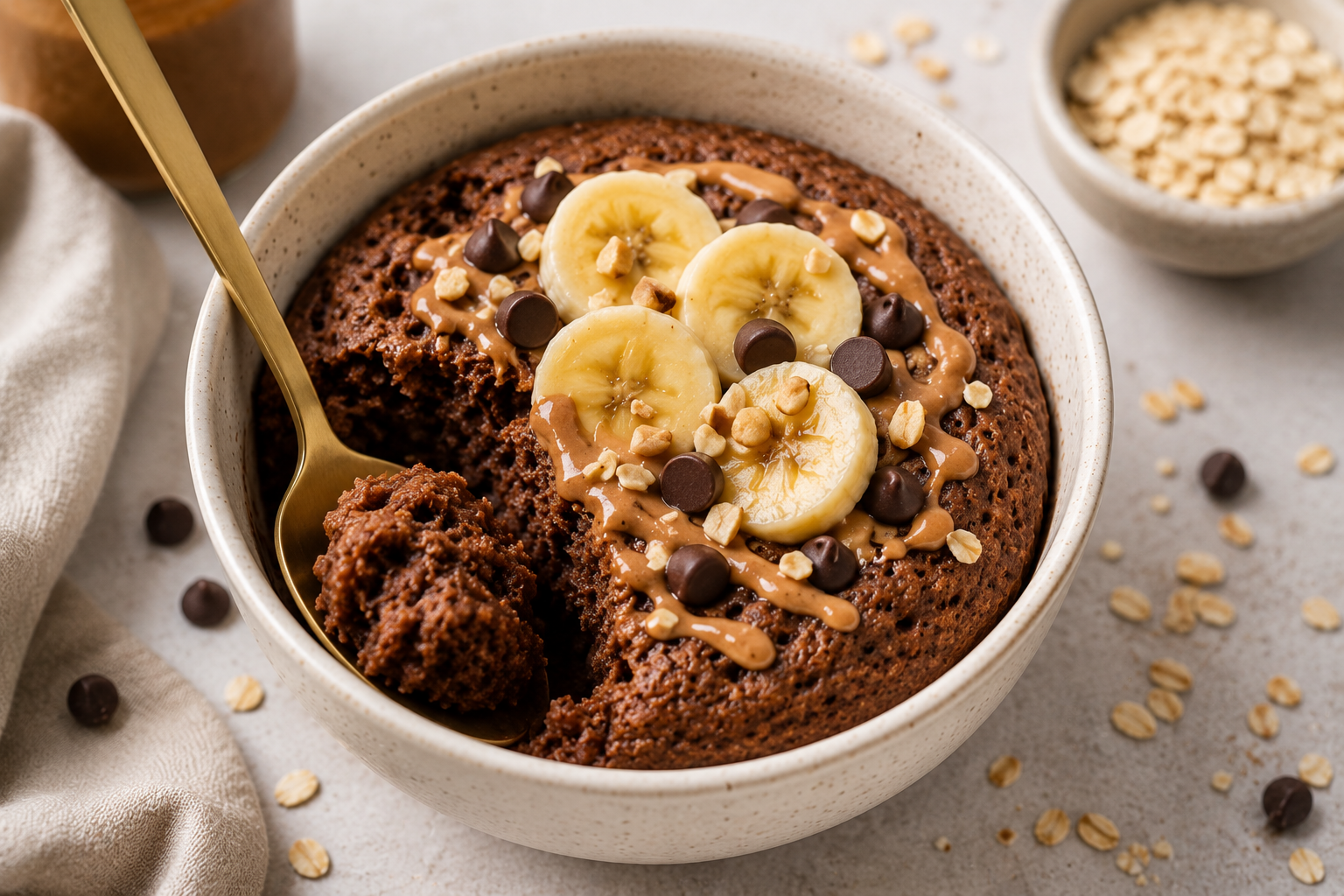 Peut on manger un bowl cake le soir ? Oui ! Découvrez comment ce repas express, sain et rassasiant favorise un sommeil paisible.