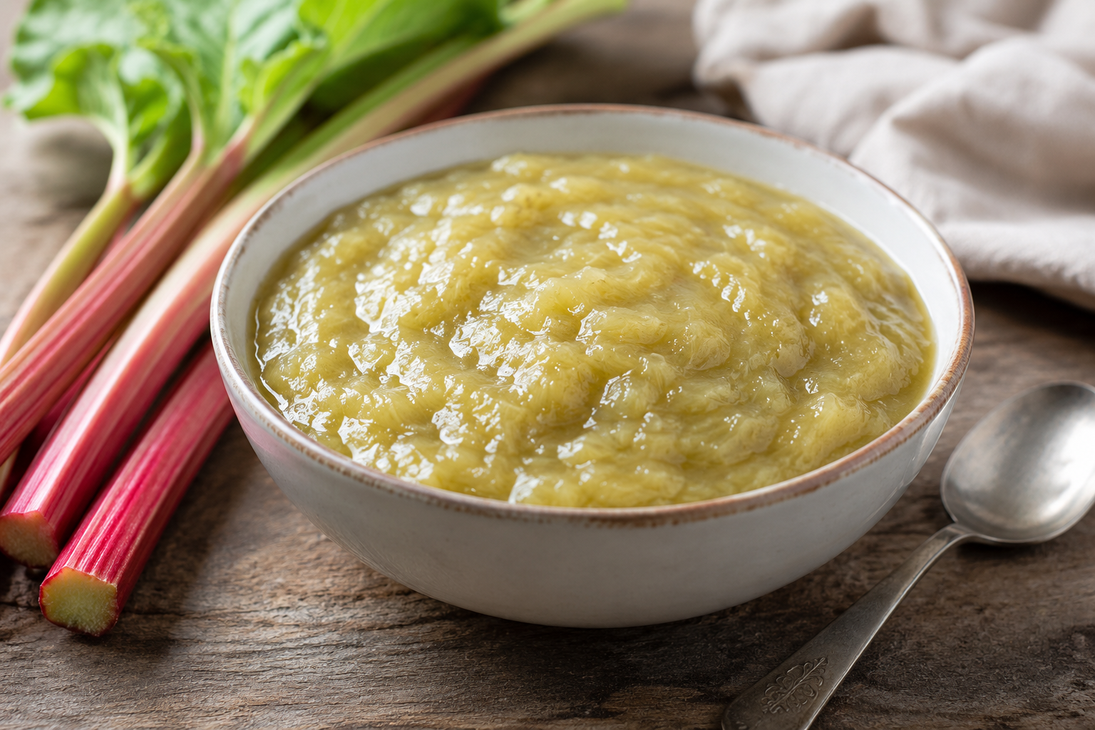 Recette de la compote de rhubarbe : les secrets du succès Découvrez notre recette de la compote de rhubarbe facile ! 🥣 Apprenez à équilibrer l'acidité et à réussir une cuisson fondante en 20 minutes.