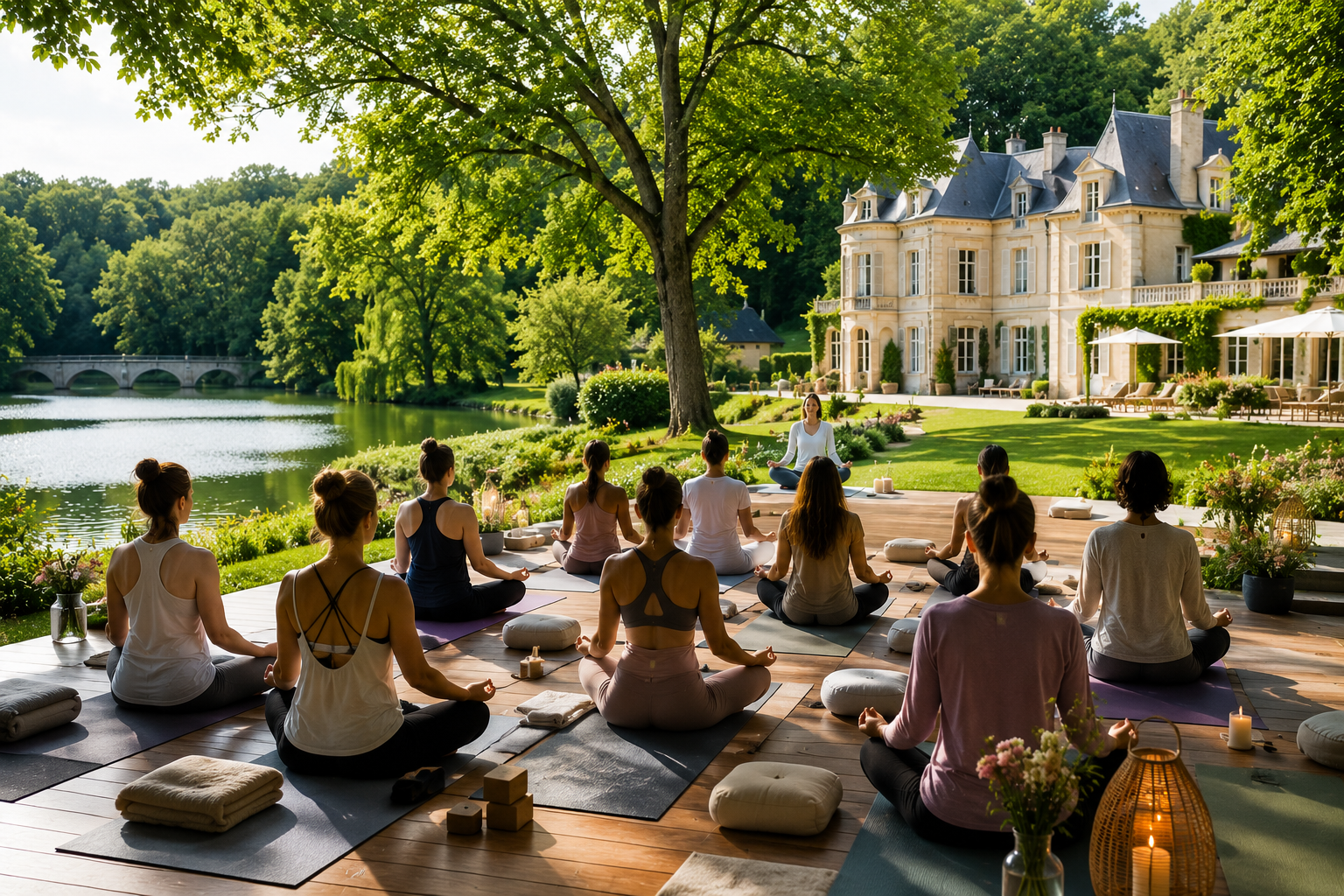 Réservez votre retraite yoga en Île-de-France ! 🧘 Profitez d'un séjour entre Hatha et Vinyasa pour déconnecter près de Paris.