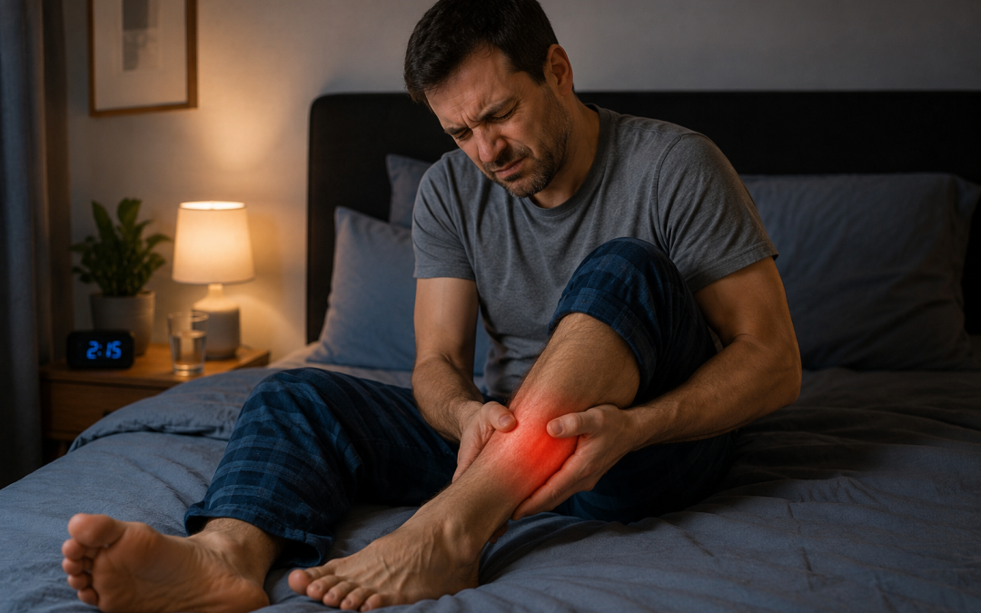 Mal aux jambes la nuit au lit : causes et solutions