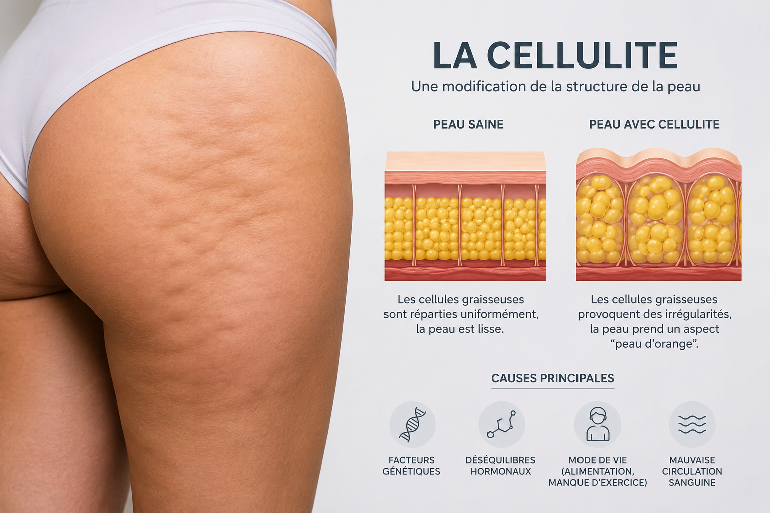Découvrez comment j'ai perdu toute ma cellulite grâce à nos conseils. Adoptez une alimentation drainante et le sport ciblé pour lisser votre peau.