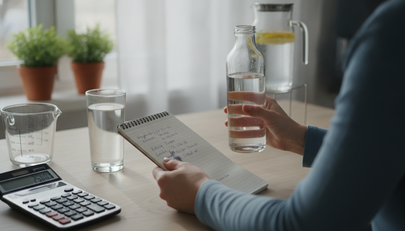 Comment calculer la quantité d’eau à boire par jour pour rester hydraté découvrez comment calculer la quantité d'eau idéale à boire chaque jour pour rester bien hydraté et en bonne santé.