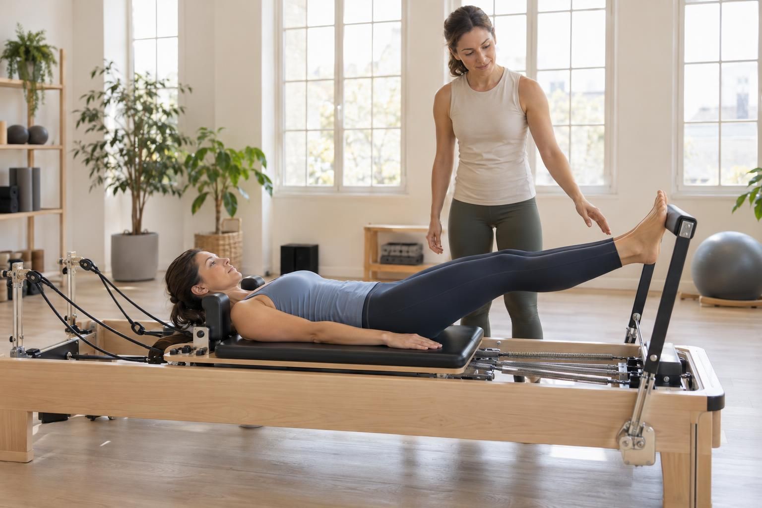 Pilates reformer : bienfaits, exercices et conseils pour débuter découvrez les bienfaits du pilates reformer, des exercices adaptés aux débutants et des conseils pratiques pour commencer en toute confiance.