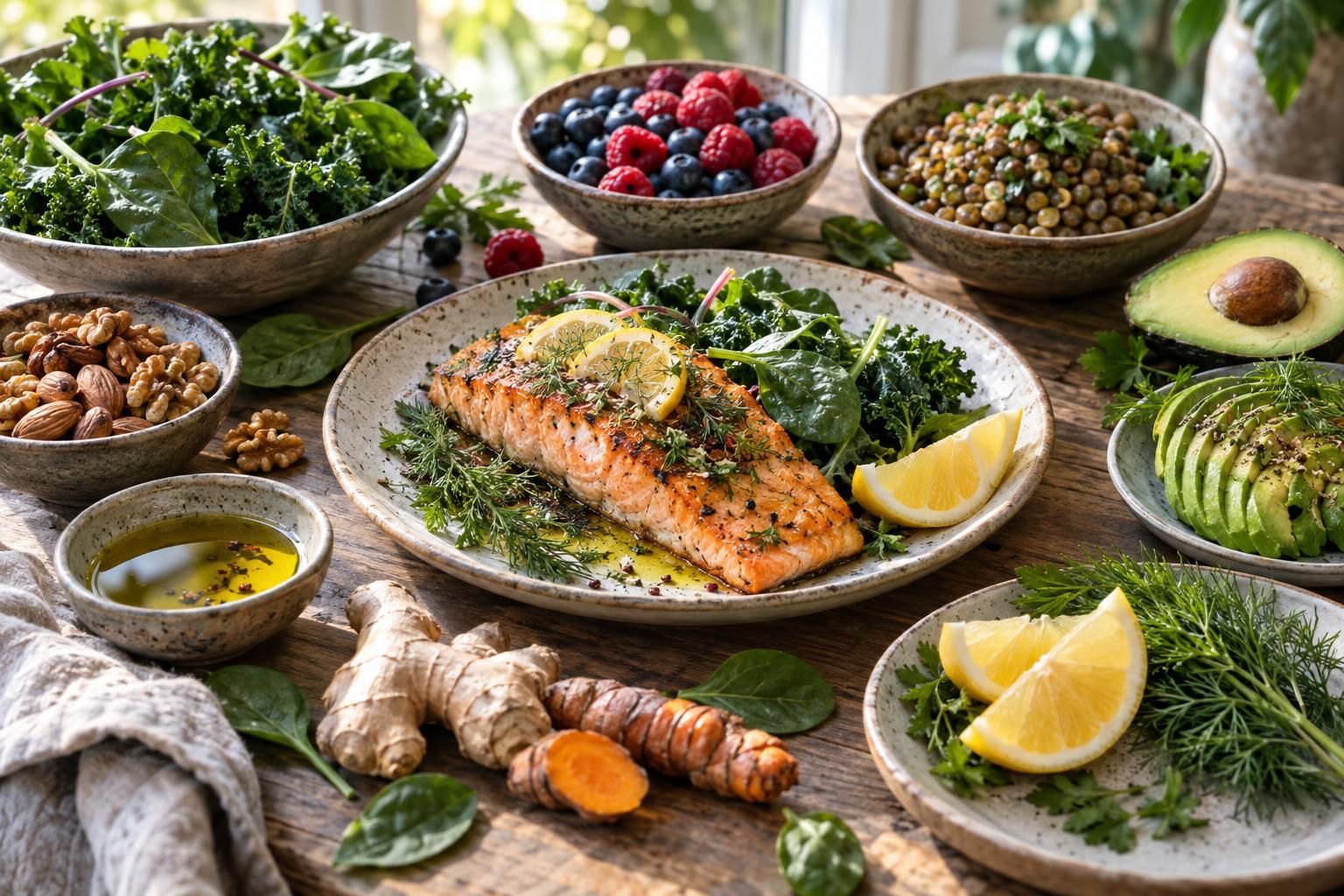 découvrez les aliments anti-inflammatoires à intégrer à votre alimentation pour varier vos repas et adopter de bonnes habitudes au quotidien.