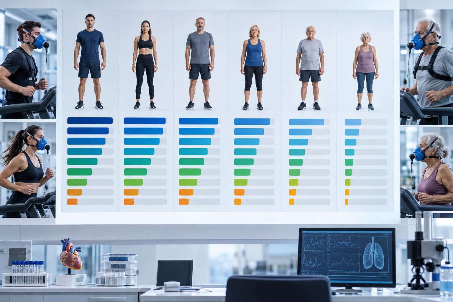 consultez un tableau du vo₂ max selon l’âge et comparez les valeurs de référence par tranche d’âge pour mieux situer votre capacité cardio-respiratoire.